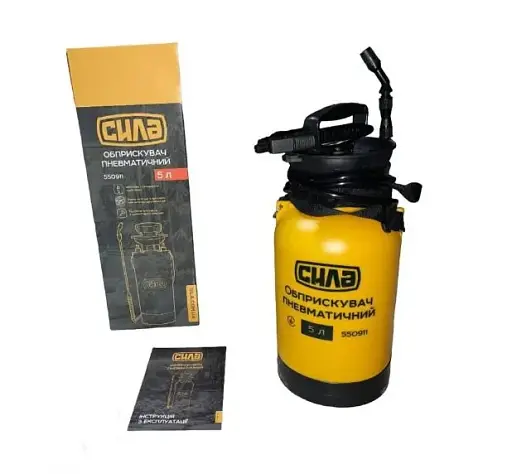 Обприскувач пневматичний плечовий Сила 5 л 30412 - фото 2