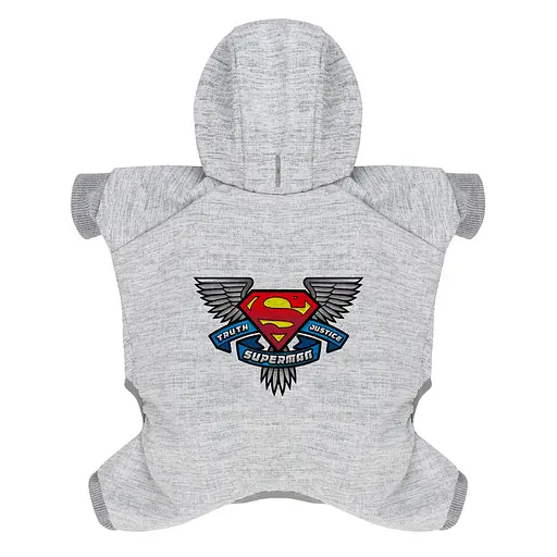 Комбинезон для собак Waudog Clothes фотография Супермен правда справедливость софтшелл XS22 B 25-29 см С 16-19 см - фото 3