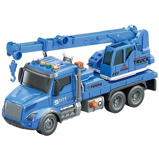 Строительный кран Cars S 1:14 голубой (CJ-4436958) - фото 2