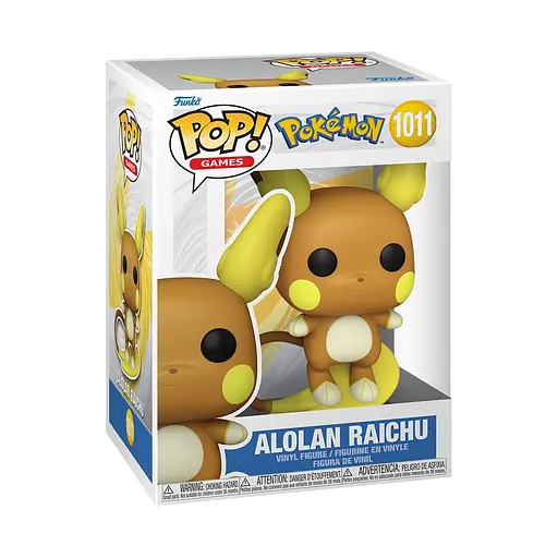 Фігурка Funko Pop Покемон Райчу Pokemon Alolan Raichu 10 см FP P R 1011 - фото 3