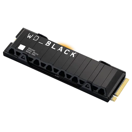 Накопитель SSD NVME WD Black SN850X 1TB (WDS100T2XHE) с радиатором - фото 2