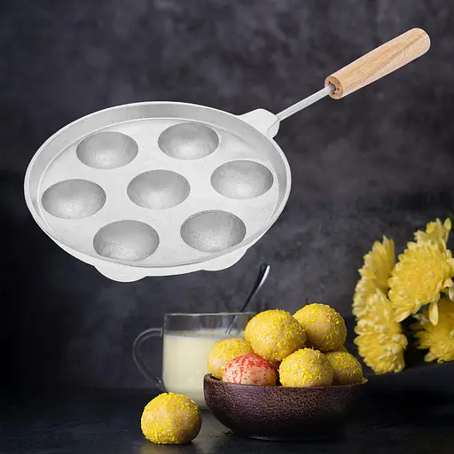 Форма для приготування круглих сирних пончиків, сирних кульок на плиті, Ласунка 81920 - фото 2