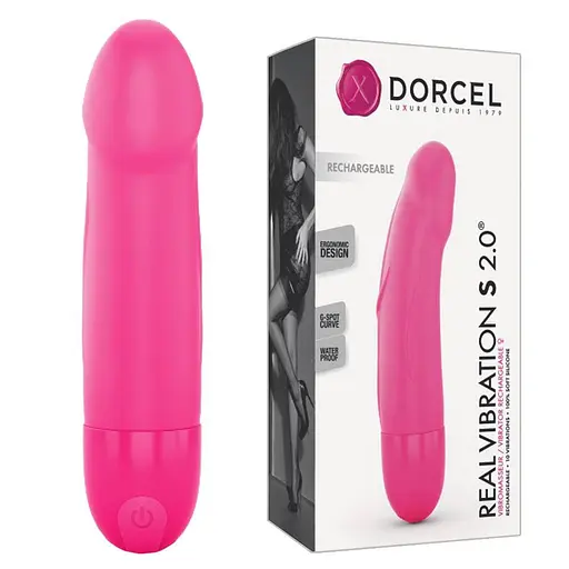 Вібратор для точки G Dorcel Real Vibration 2.0 16 см рожевий - фото 6