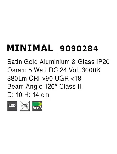 Магнітний світильник Nova Luce MINIMAL 9090284 - фото 3