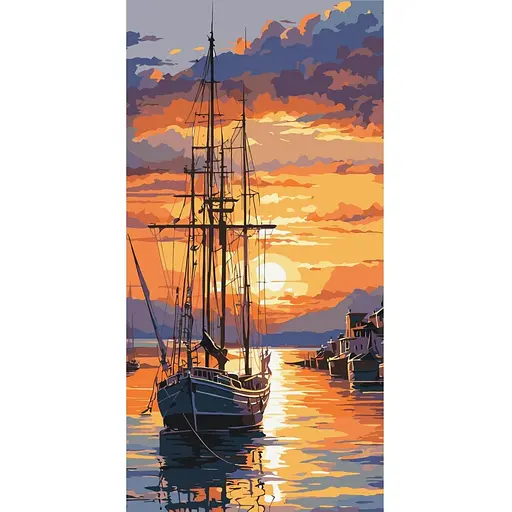 Набір для розпису ArtCraft Спокій пристані 40 x 80 см (11568-AC)