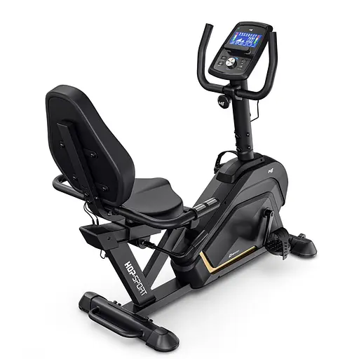 Горизонтальний велотренажер Hop-Sport HS-120L Ravel чорний - фото 4