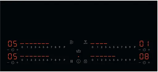 Варильна поверхня індукційна Electrolux 60 см розширена зона датчик кипіння Hob2Hood чорний - фото 9