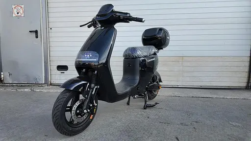 Електроскутер Двомісний CROSSER CR9 (1000W,72V,24Ah графенові абк) Чорний - фото 2