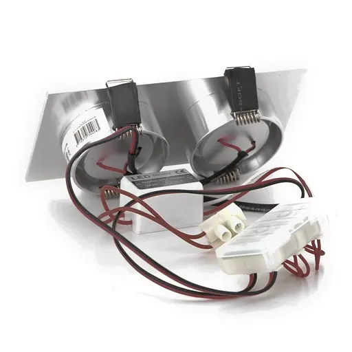 Светильник точечный Brille LED-107/2W BA IP40 Brush Aluminium 45&apos; 103107 - фото 3