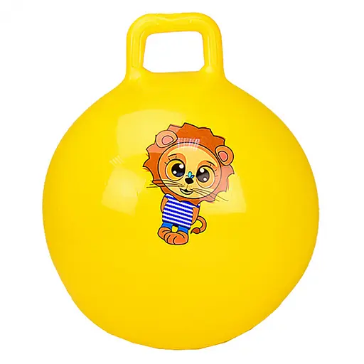 Мяч для фитнеса CB4502 в виде гири Желтый