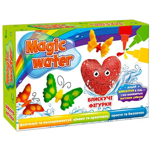 Набір для творчості "Magic water Блискучі фігурки" Macik MV6031-05 - фото 1