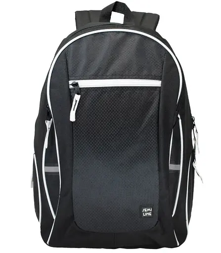 Рюкзак міський Semi Line 28 Black/White Elements (J4919-1) - фото 2