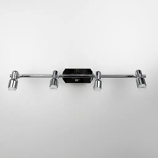 Бра Line F для інтер'єрного підсвічування на 4 плафони у хромовому корпусі Арт. 8424/4 CH - фото 6