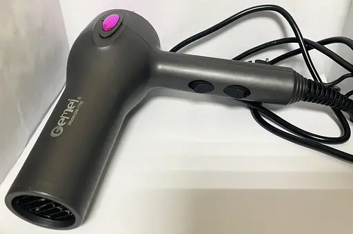 Фен для сушіння та укладання волосся Gemei GM-1786 з іонізацією 2400 Вт - фото 5