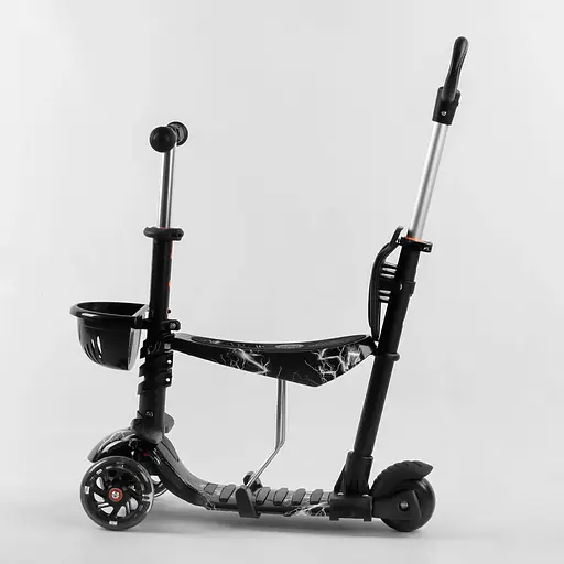 Самокат 5 в 1 Best Scooter 41405 чорний - фото 2