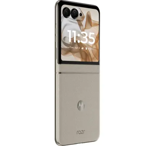 Смартфон Motorola Razr 50 8/256GB Beach Sand UA UCRF - фото 4