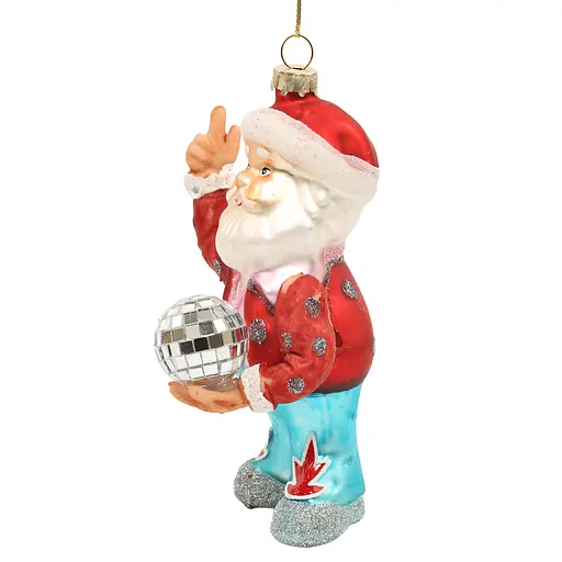 Елочное украшение "Санта в ковбойском стиле" 9*7,5*13,5 см, YQ1465898 - фото 2
