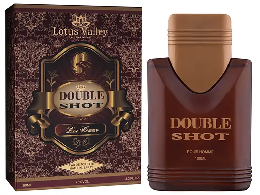 Туалетна вода для чоловіків Lotus Valley Double Shot 100мл (MM32150) - фото 2