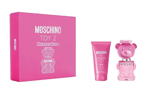 Набор Moschino Toy 2 Bubble Gum туалетная вода 30 мл, лосьон для тела 50 мл - фото 1