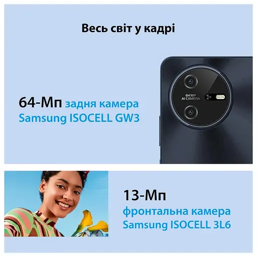 Смартфон Blackview Oscal Tiger 12 12/256GB Blue - фото 2