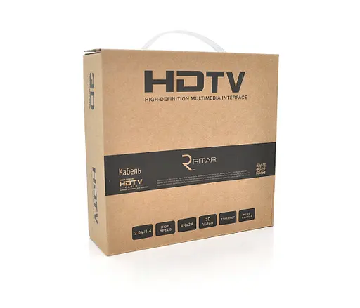 Кабель 20 м HDMI HDMI Ritar Premium PL-HD94 Ultra HD 1080P - фото 3