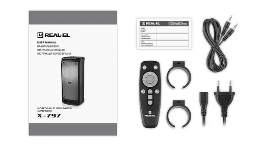 Акустична система Real-El X-797 Black - фото 10