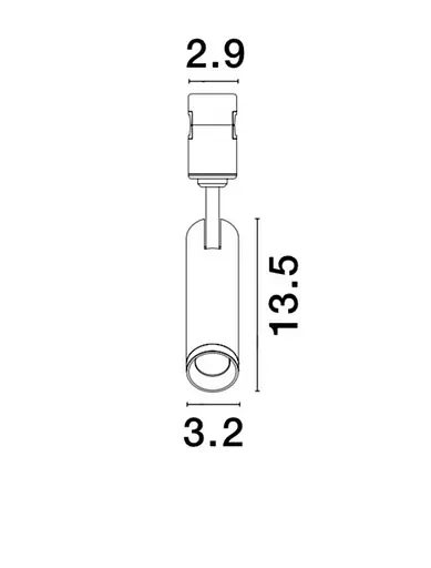 Магнітний світильник Nova Luce TAG 9180562 - фото 4