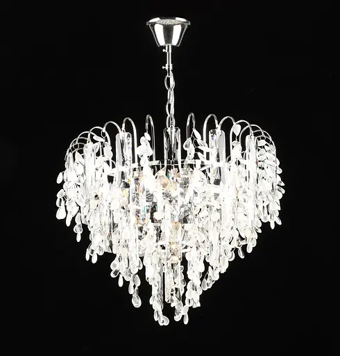 Люстра підвісна кришталева E2726/6, Хром