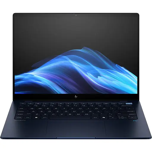 HP Ноутбук EliteBook Ultra 14-G1q 14" 2.2K IPS Touch, Snapdragon X1 E78100, 16GB, F1024GB, UMA, Win11P, синий