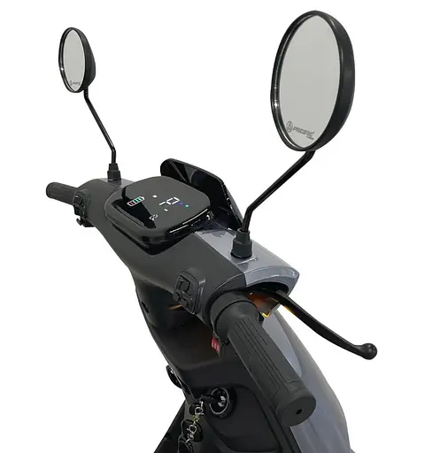 Электроскутер BeastBike Thanator 1200W серебристый - фото 9