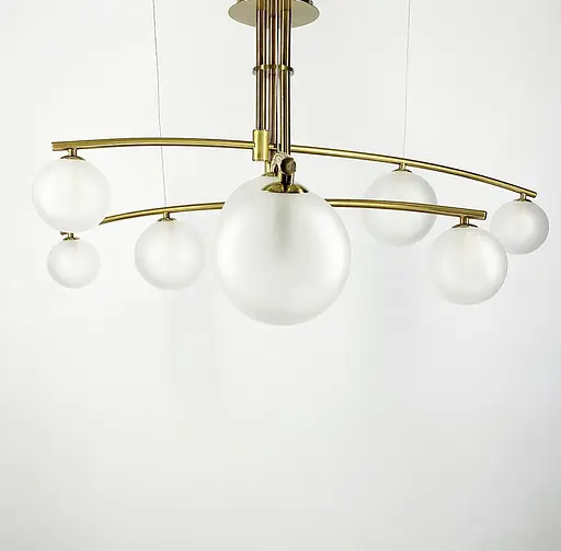 Aure – современная подвесная люстра в латунном каркасе | Ст. SGJ 8.9 AB | Line F - фото 3