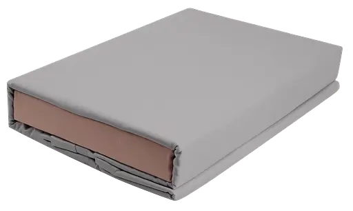 Комплект постільної білизни Полуторний Duet 150х200 см Mocha/Grey SOHO pbe0050816 - фото 2