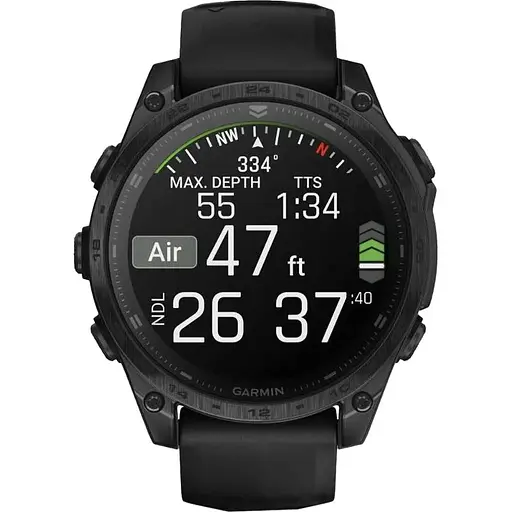 Смарт-годинник Garmin tactix 8 - 47 mm AMOLED Includes Applied Ballistics Ultralight Solver (010-03405-00/01) - фото 2