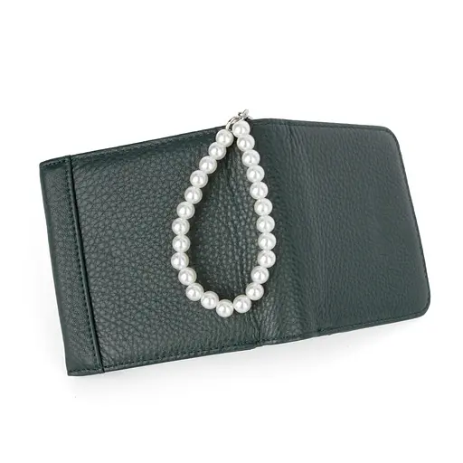 Гаманець жіночий маленький шкіряний Fuerdanni 1831-166 зелений - фото 3