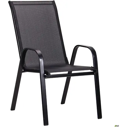 Комплект садових стільців Chomik Garden Line Cortina чорний - фото 5