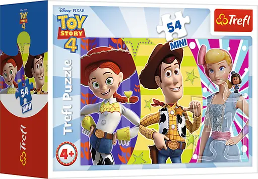 Набір Пазли - (54 елм. Міні) - "Друзі назавжди" / (54165) / Toy Story 4 - фото 1