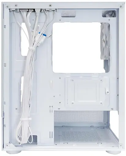 Корпус 1stPlayer Mi2-A-WH-2F7R-W-1F7-W белый без блока питания (Mi2-A-WH-2F7R-W-1F7-W) - фото 6