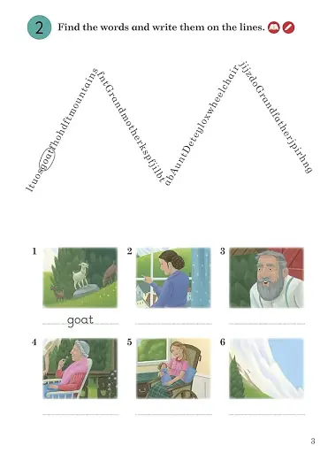 Ladybird Readers 4 Heidi Activity Book - фото 3