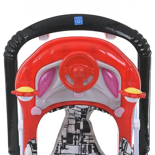 Детские ходунки Bambi M 4167S-3-2 3 положения по высоте красные - фото 4