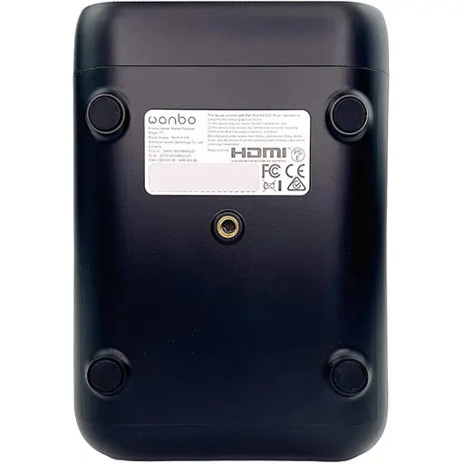 Портативний проектор Wanbo TT / 1920x1080 / 650 ANSI lm / Linux / Wi-Fi / Bluetooth - фото 6