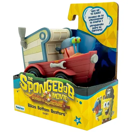 Фігурка Sponge Bob Губка Боб у кіно у пошуках квадратних штанів Човняр-пірат Ґері (FR73111/73114) - фото 2