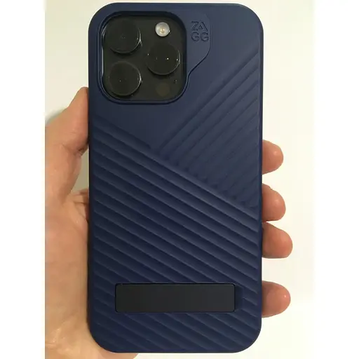 Протиударний чохол із підставкою Gear4 Denali MagSafe для iPhone 15 Pro Zagg (6.1") Navy - фото 5