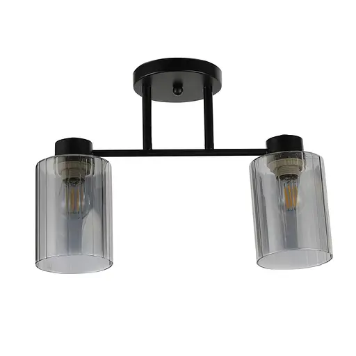 Люстра Ardero BL1320-1 OSTIN під лампу чорний - фото 2