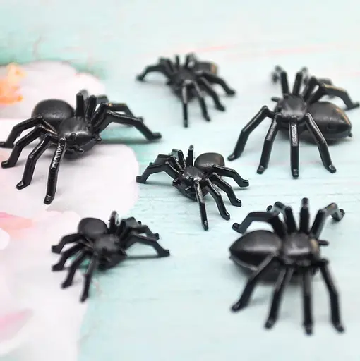 Набор пластиковых пауков Хэллоуин, 50 шт, IDEA12-HOL19 - фото 5