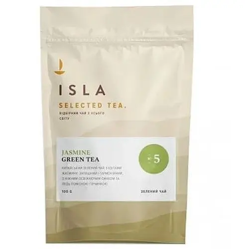 Чай зелений Isla Jasmine №5 з жасмином 100 г - фото 1