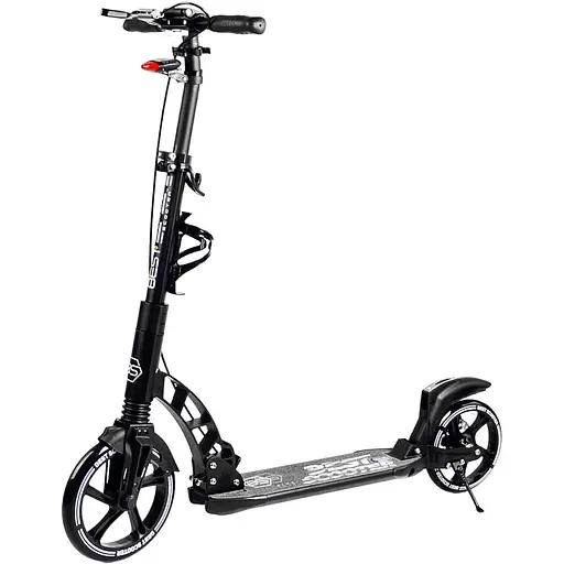 Самокат Best Scooter складаний 49х14х93-103 см Чорний 000231305