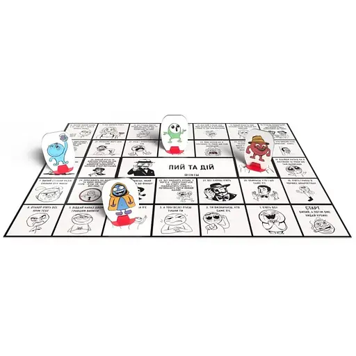 Настільна гра для дорослих "Пий та Дій" Bombat 800484 від 2 гравців - фото 2