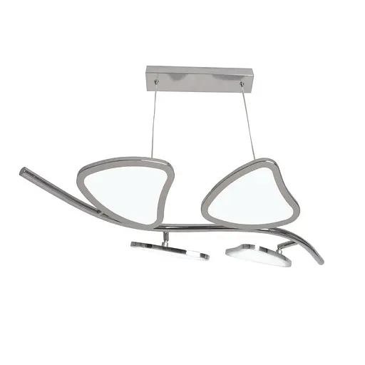 Люстра светодиодая подвесная лепестки белая Sirius 2901-4P (64W) - фото 5