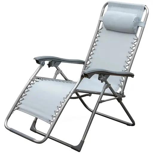 Крісло Time Eco ТЕ-10 SD портативне сіре - фото 2