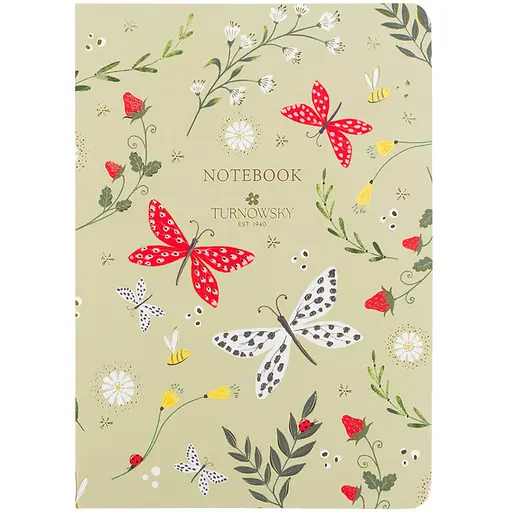 Книга записна A5 в клітинку Secret Garden  80 аркушів  (8700-18-A-TR)